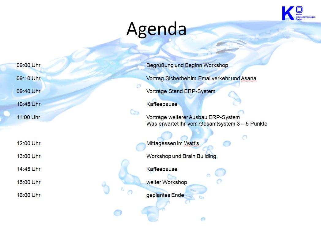 Agenda