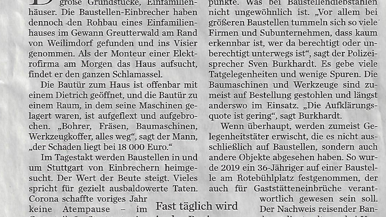 Einbrueche